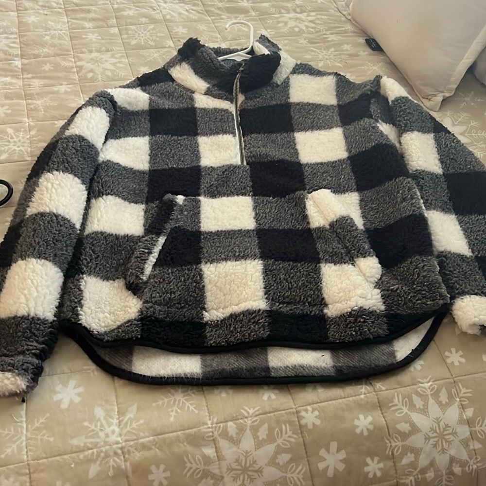 Old Navy quarter zip fleece, size small NWT